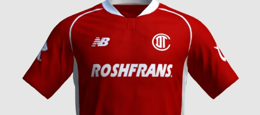 Camiseta roja, local