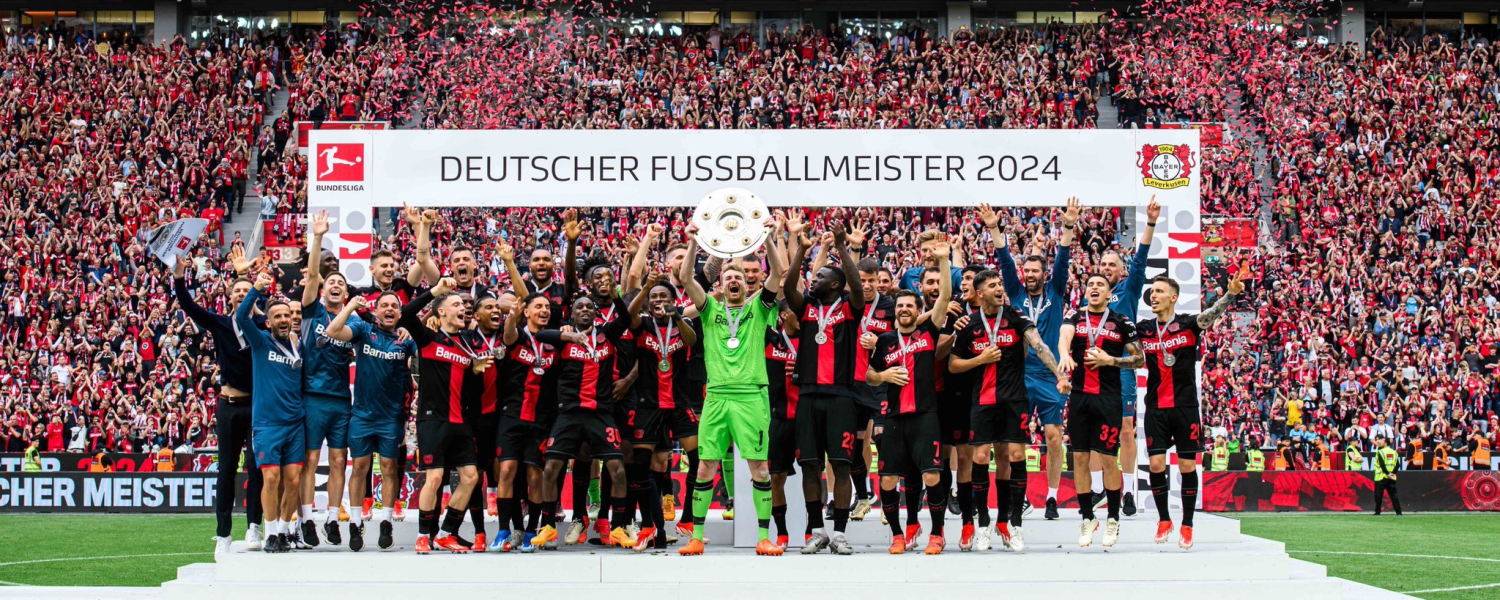 Bayer Leverkusen es el primer campeón invicto de la Bundesliga