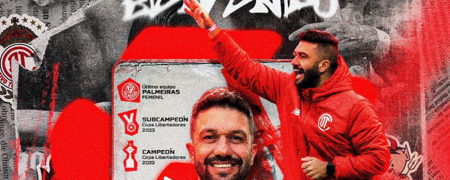 Toluca Femenil anuncia a Ricardo José Belli como nuevo Director Técnico
