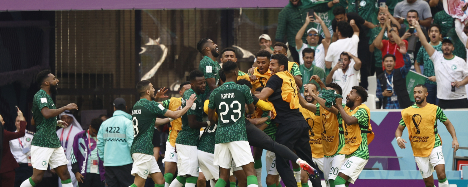 Arabia Saudita venció 2-1 a Argentina