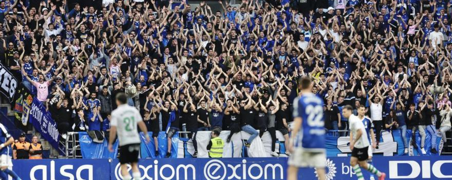 Real Oviedo se impone al Espanyol en la Ida del Ascenso a Primera División