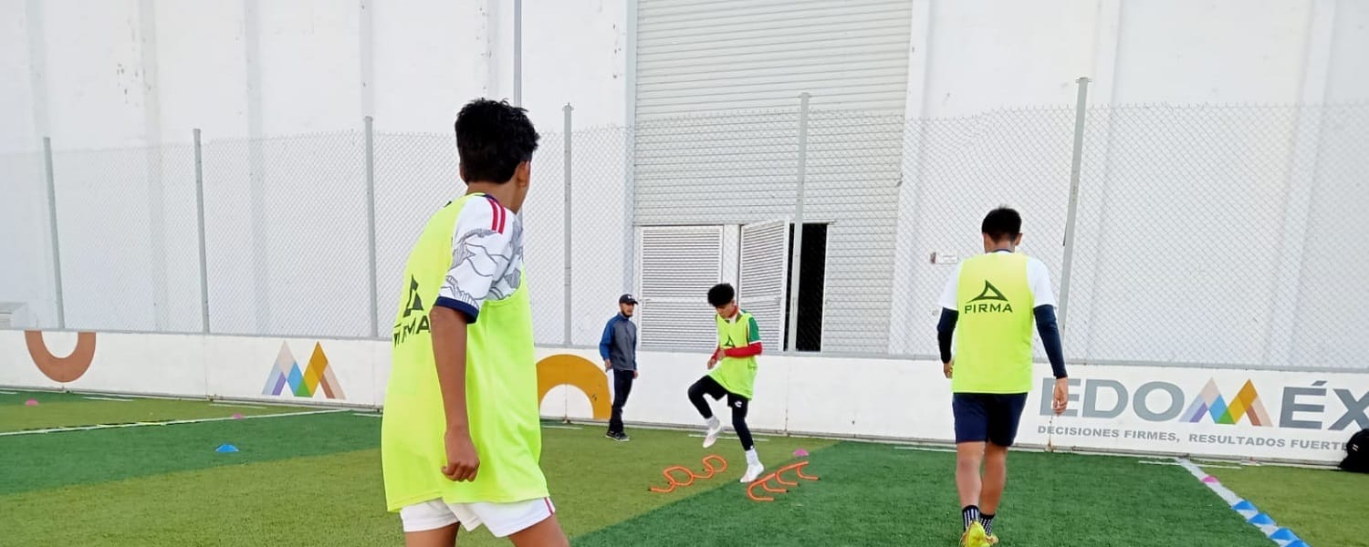 Cuenta centro de formación deportiva EDOMÉX con escuela de futbol rápido