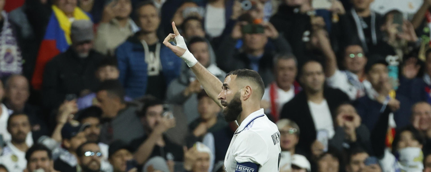 Benzema, 'míster' eliminatorias de 'Champions'