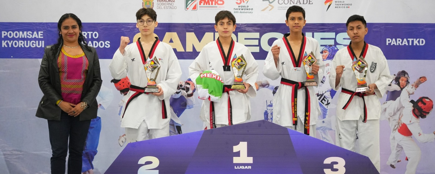 Consiguen mexiquenses resultados destacados en el nacional de cadetes e infantil