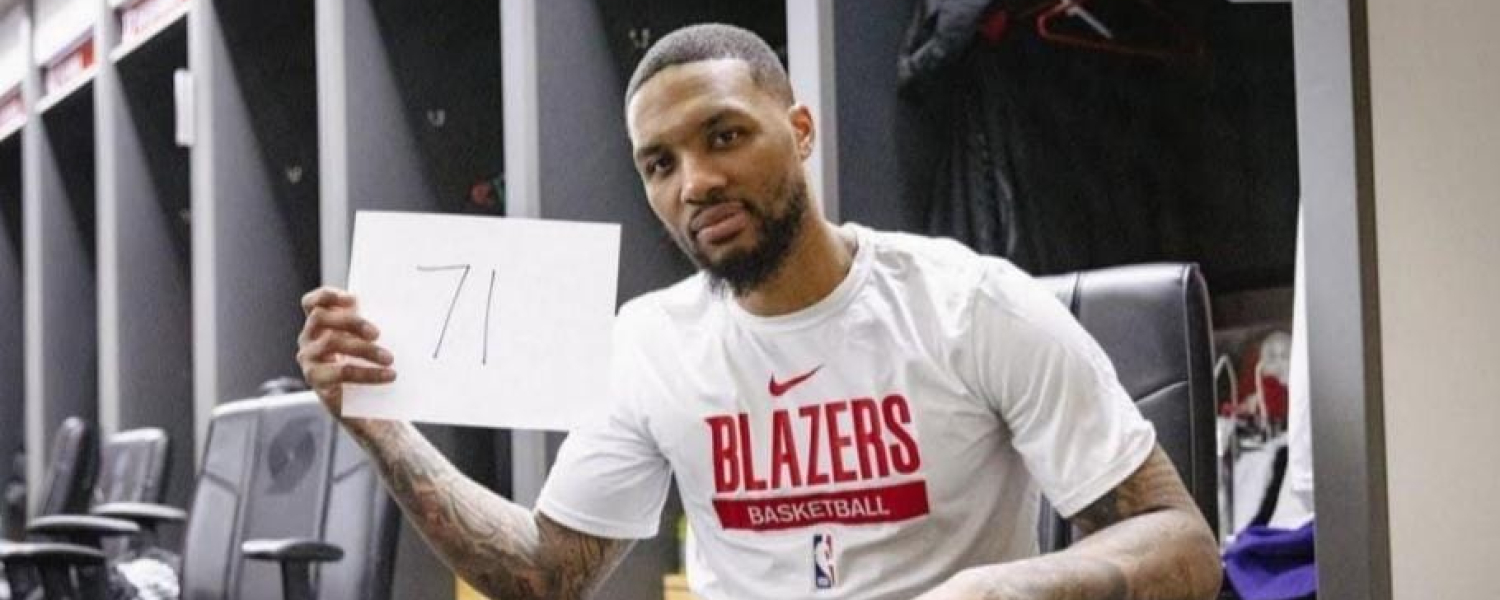 It's Dame Time: Damian Lillard anota 71 puntos