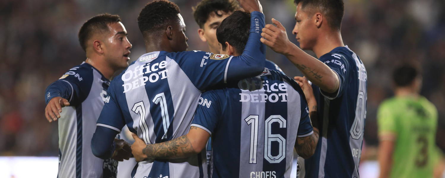 Pachuca goleó a los bravos de Juárez