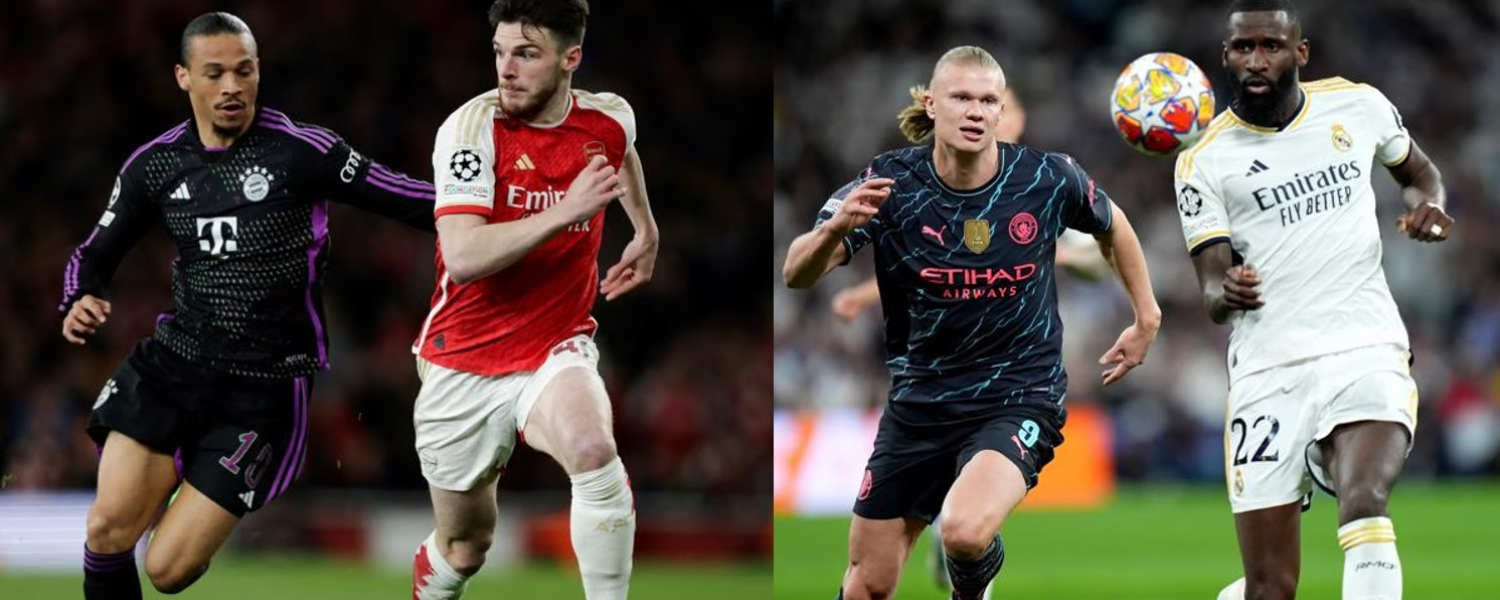 Partidazos en la Ida de Cuartos de Final de la Champions League