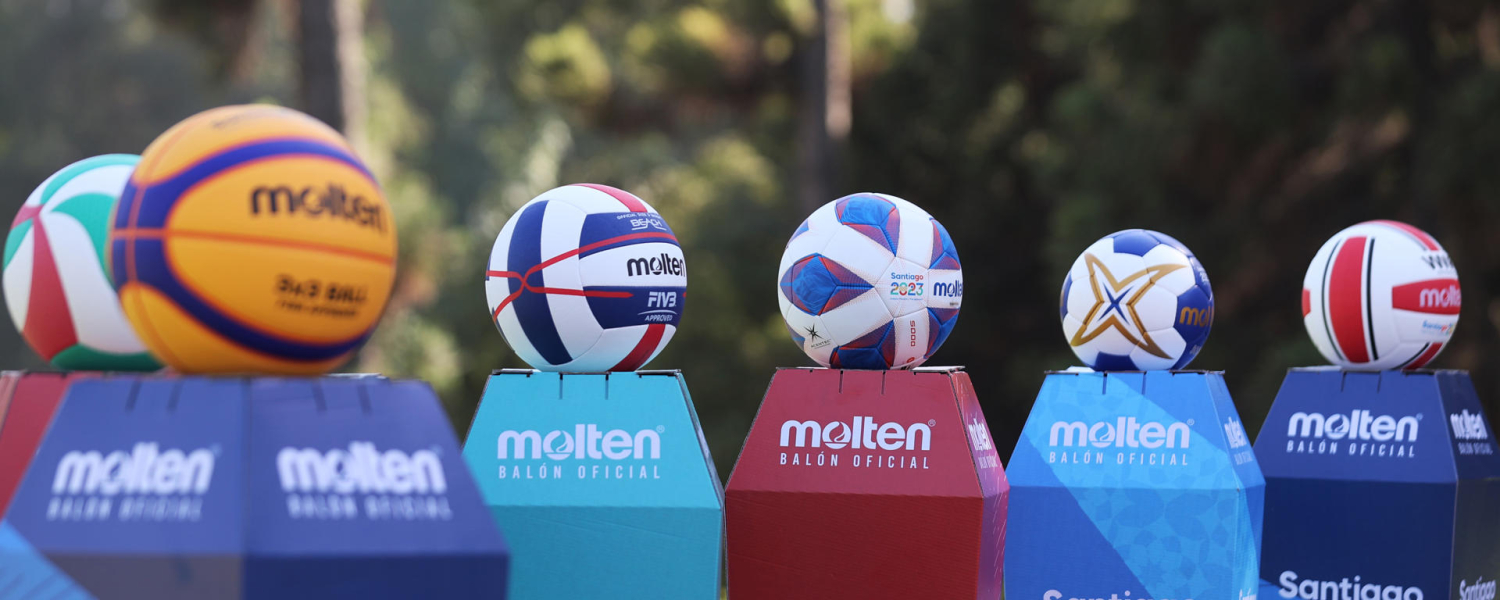 Presentan balones oficiales de los Juegos Panamericanos y Parapanamericanos