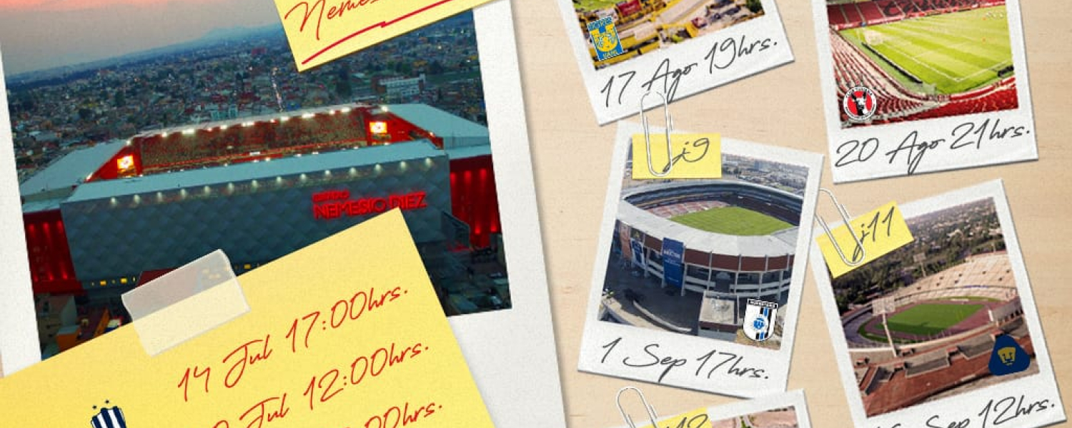 El calendario del Toluca Femenil para el Apertura 2023
