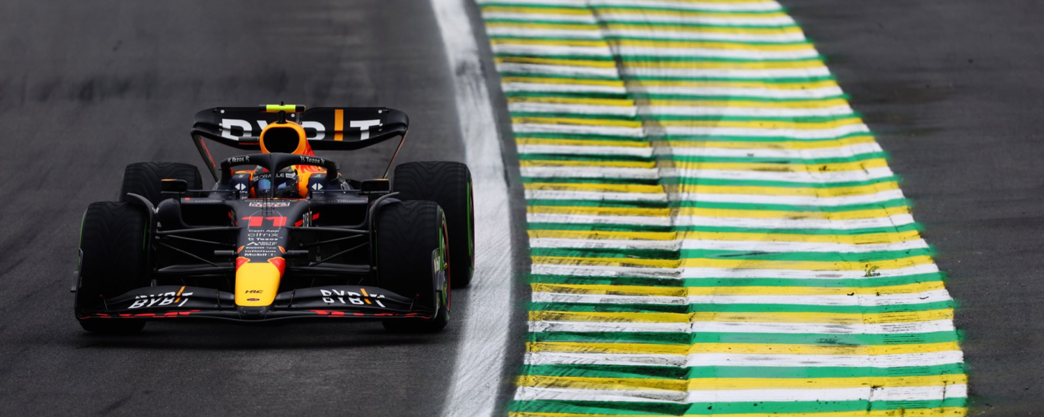 'Checo' Pérez marcó el mejor tiempo en el primer libre de Interlagos