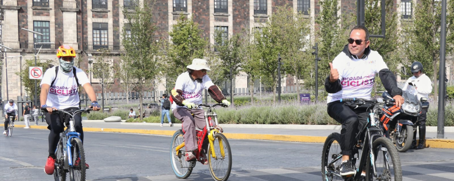 Organizan rodada ciclista en el marco del día internacional de las mujeres