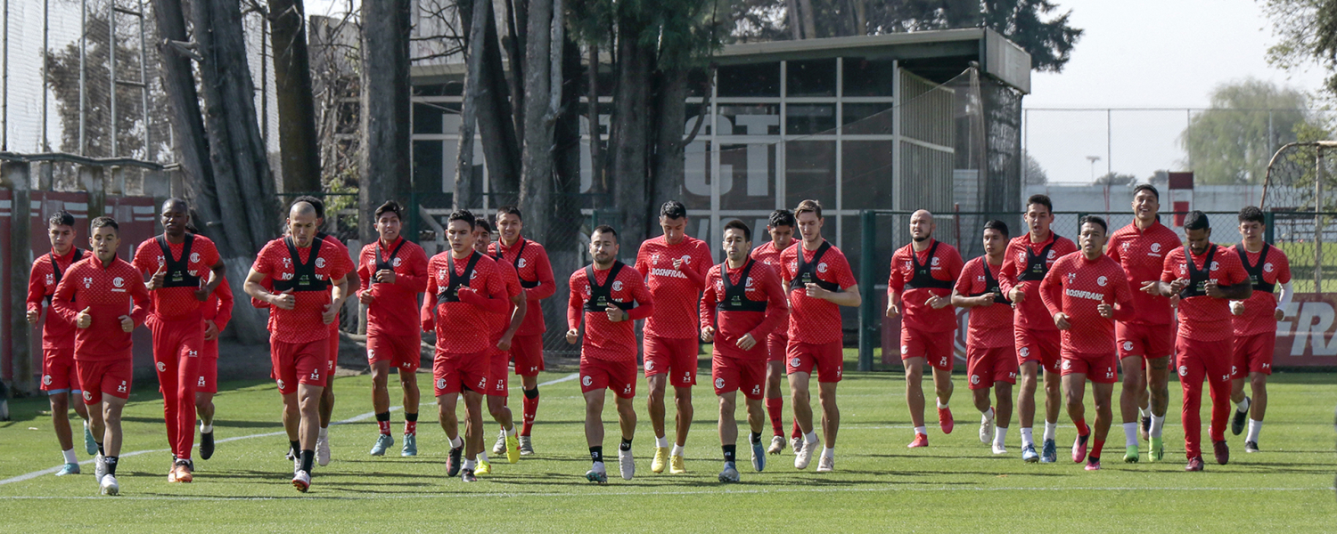 Los Diablos Rojos del Toluca volvieron a los entrenamientos este miércoles