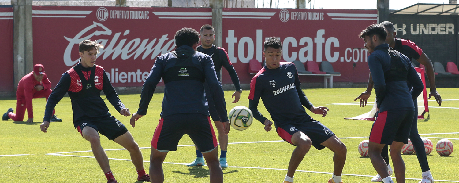 Toluca FC inició preparación con miras al duelo ante Cruz Azul, en casa
