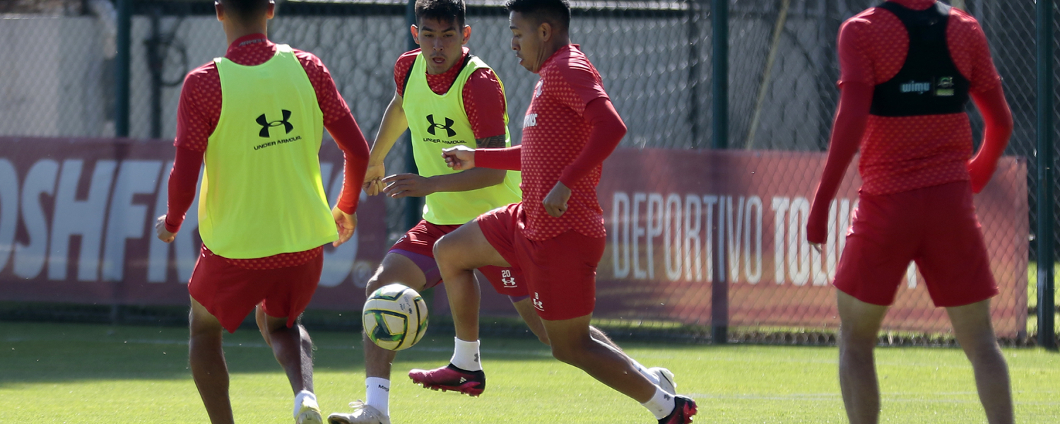 Los Diablos entrenaron los aspectos ofensivo y defensivo