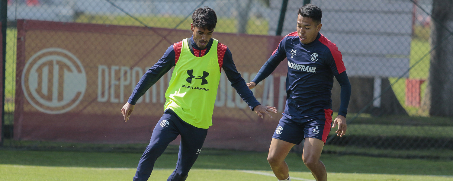 El trabajo de los Diablos se desarrolló este jueves en las Instalaciones de Metepec