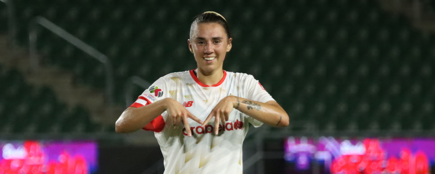 La goleadora que lidera con compromiso y organización al Toluca Femenil