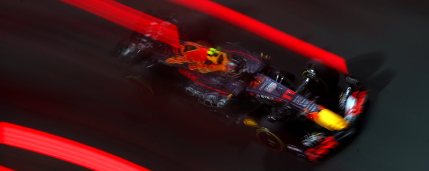 Formación de salida del Gran Premio de Abu Dabi