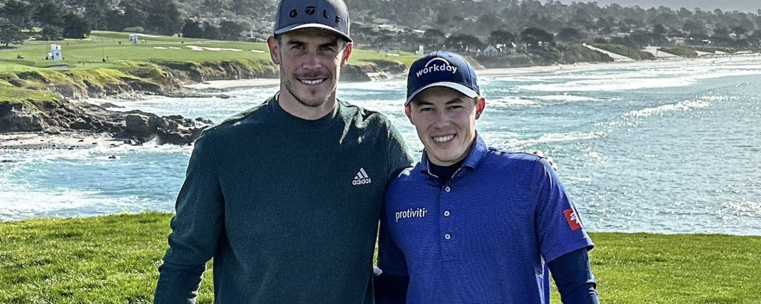 Gareth Bale se codea con los profesionales en su 'debut' en la PGA