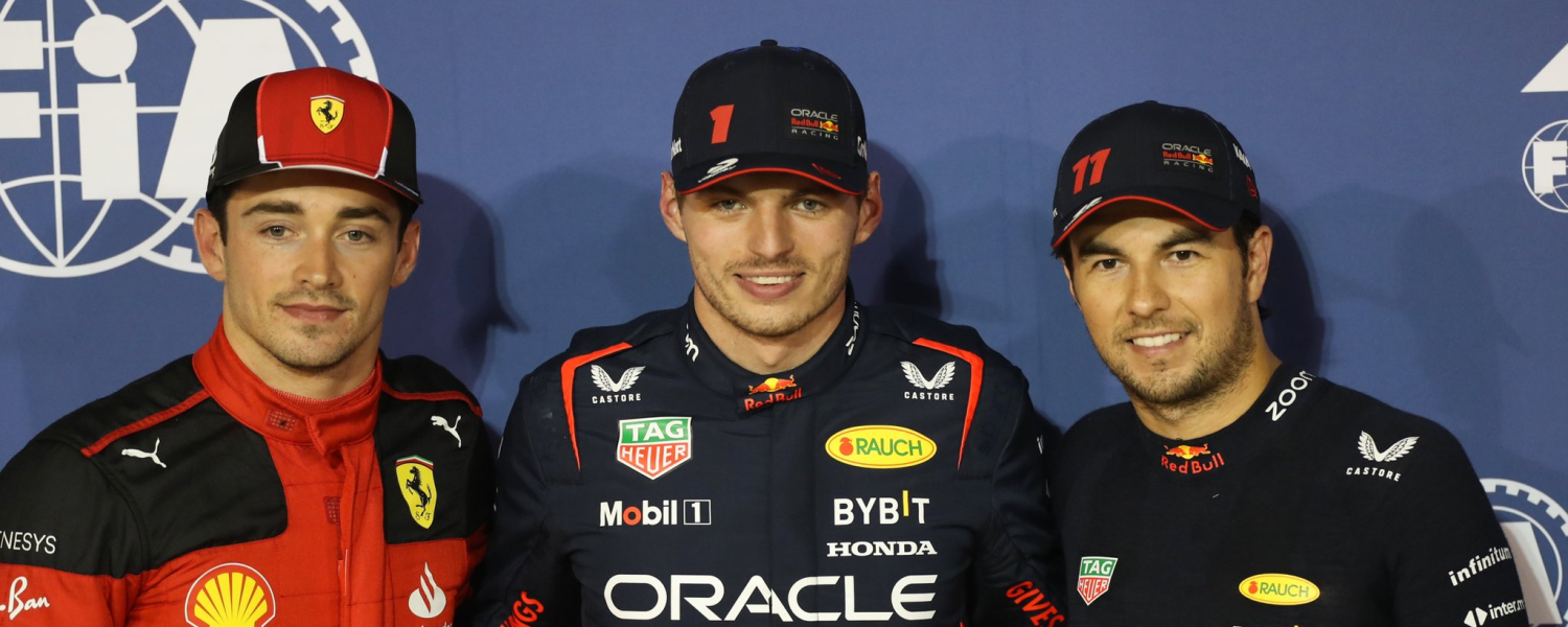 Verstappen se lleva la pole en Baréin; Pérez sale segundo.