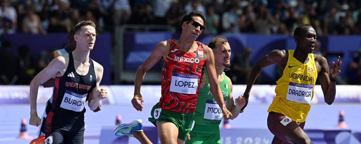 Tonatiu López pasa Semifinales de los 800 Metros en París 2024