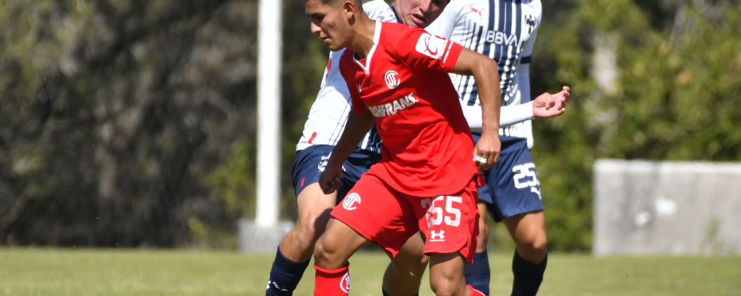 Toluca Sub 18 no cumplió su objetivo en la visita a Monterrey
