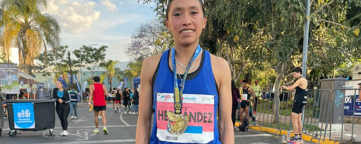 Margarita Hernández, atleta de la UAEMex, clasificada a Juegos Centroamericanos y del Caribe 2023