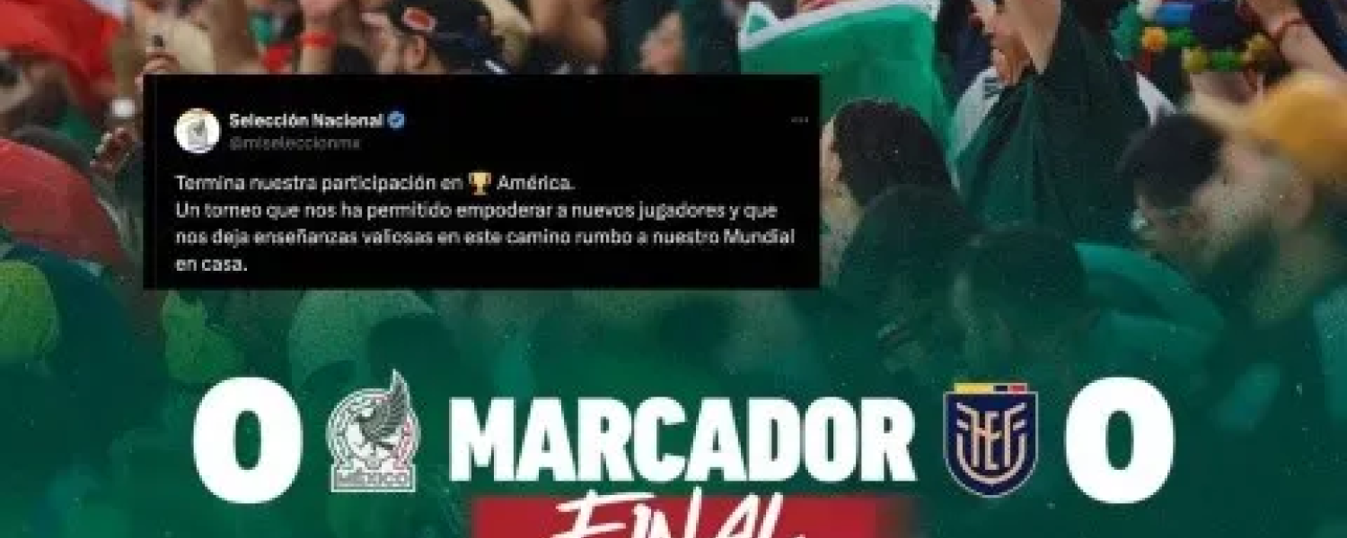 Afición reacciona negativamente al mensaje de la FMF tras eliminación de la Copa América