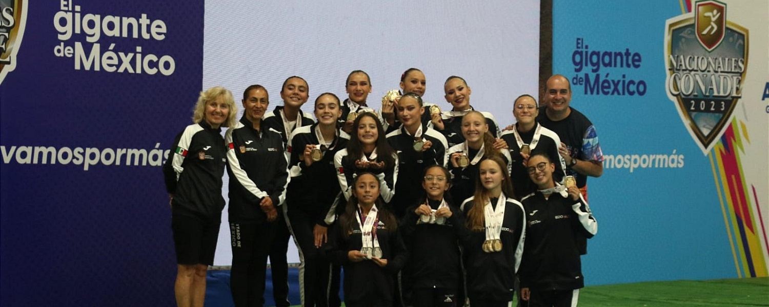 Mantienen Mexiquenses Hegemonìa en Nataciòn Artìstica