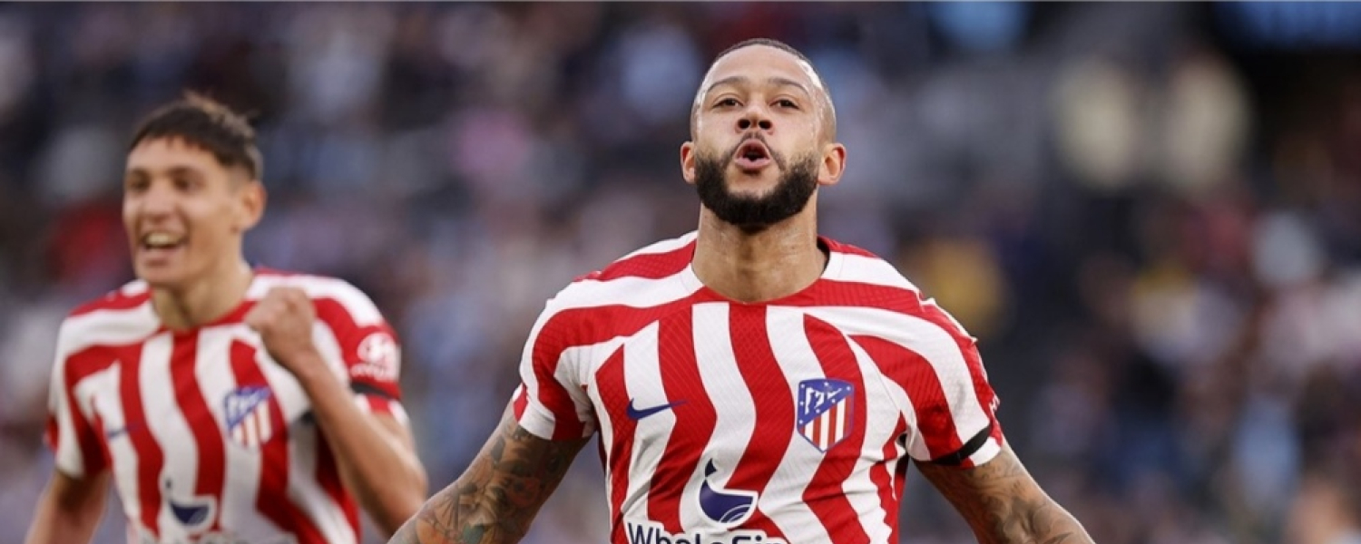 Depay le da la victoria al Atlético de Madrid