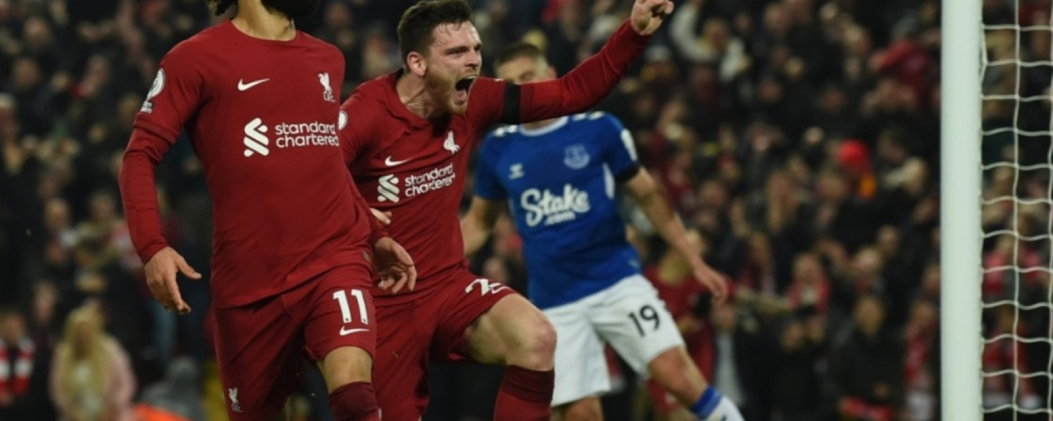 El derbi de Merseyside es rojo