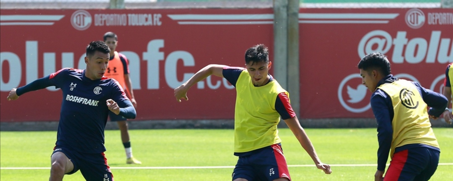 Los Diablos entrenaron con todo de cara al juego contra Mazatlán FC
