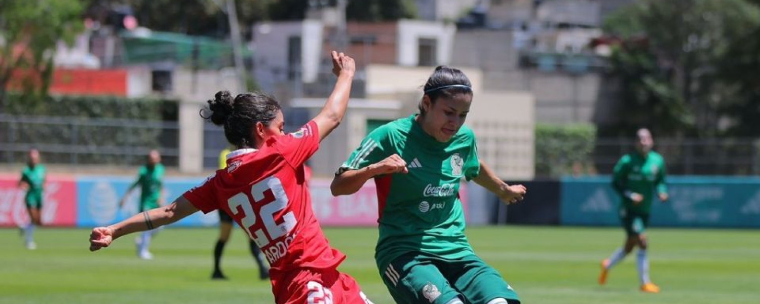 Las diablitas se miden con la selección