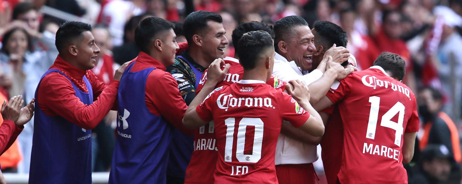 Toluca se impuso 3-1 a Cruz Azul en el marco de la celebración de su 106 aniversario