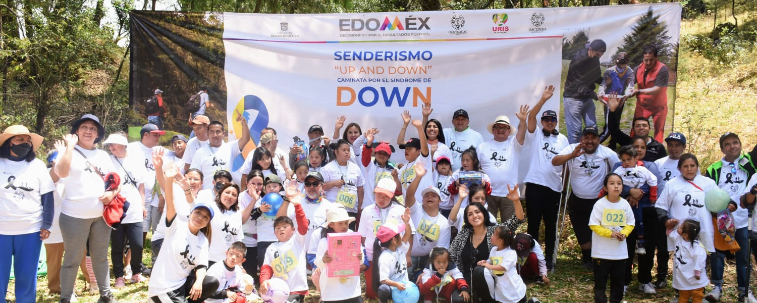 “Up and Down”, caminata por el síndrome de down en el EDOMÉX