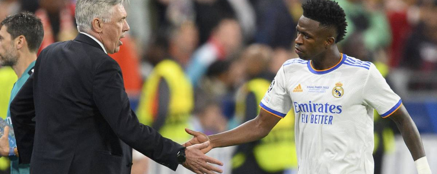 Vinícius cree que a Ancelotti le gustaría entrenar a Brasil, como a todos
