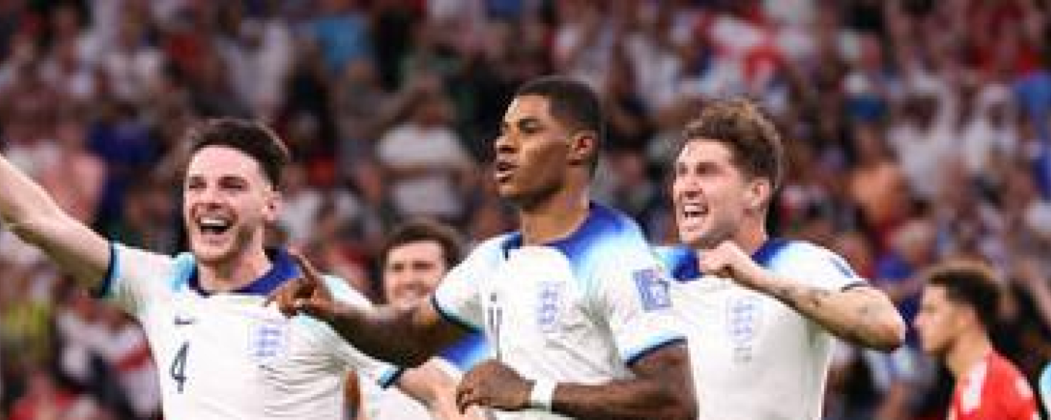 Inglaterra goleó a Gales, lo eliminó y clasificó a octavos del Mundial