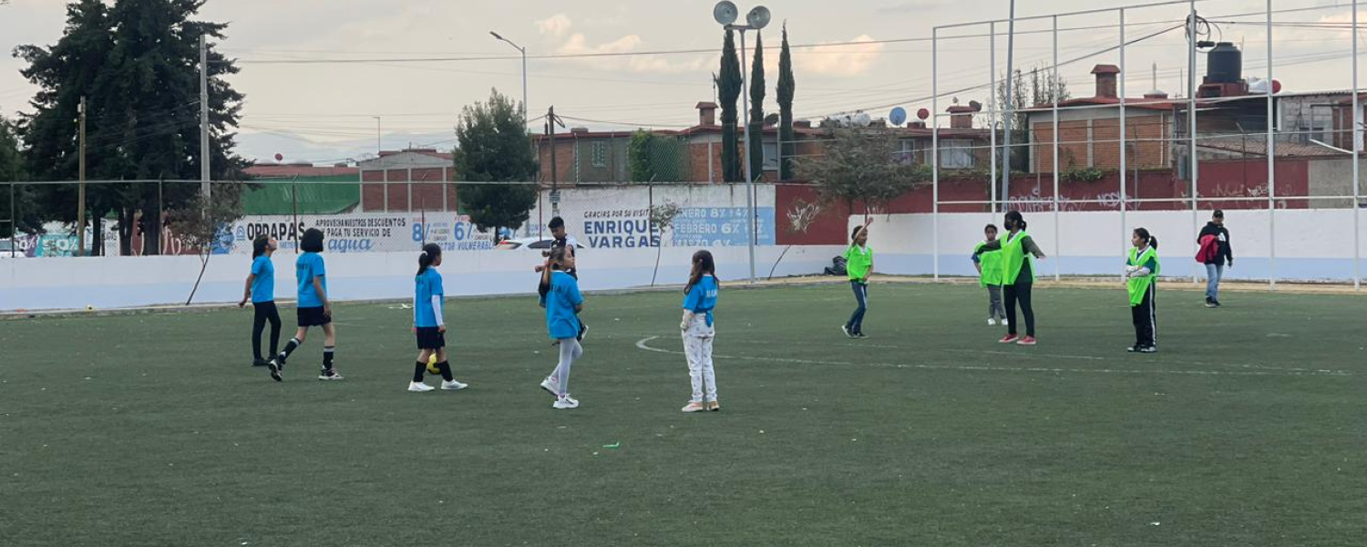 160 familias reunidas en una misma comunidad, a través del deporte