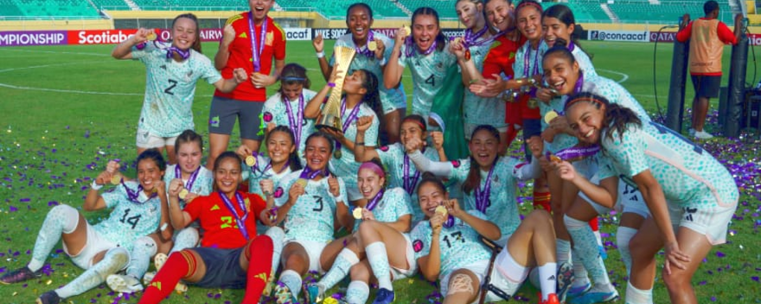 Tri femenil sub-20 campeonas del premundial