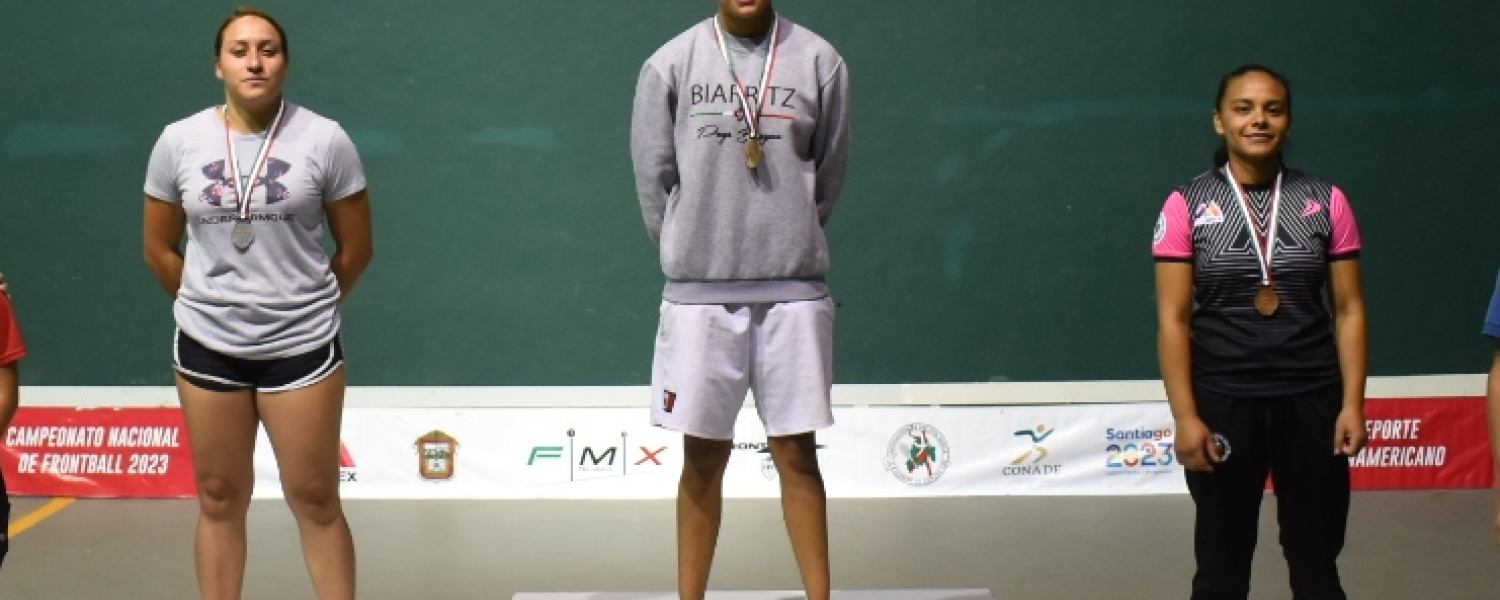 Realizan campeonato nacional de frontball en la ciudad deportiva edoméx