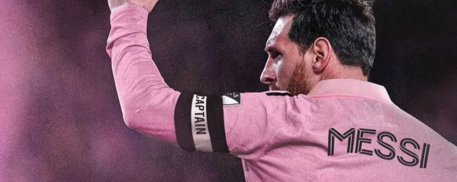 La presentación de Messi