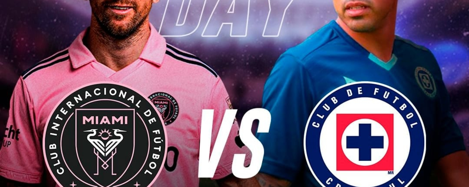 ¿Por dónde ver el Cruz Azul vs Inter de Miami de Messi?