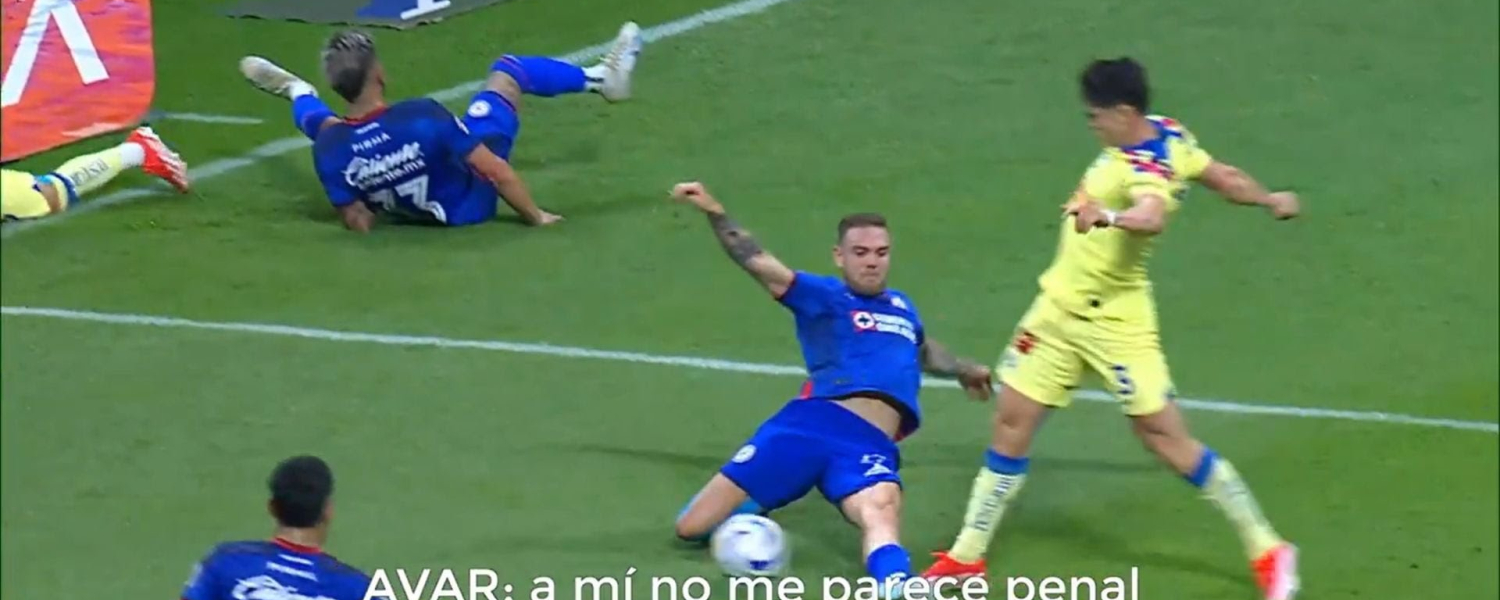 Revelan audios del VAR en la Final América vs Cruz Azul
