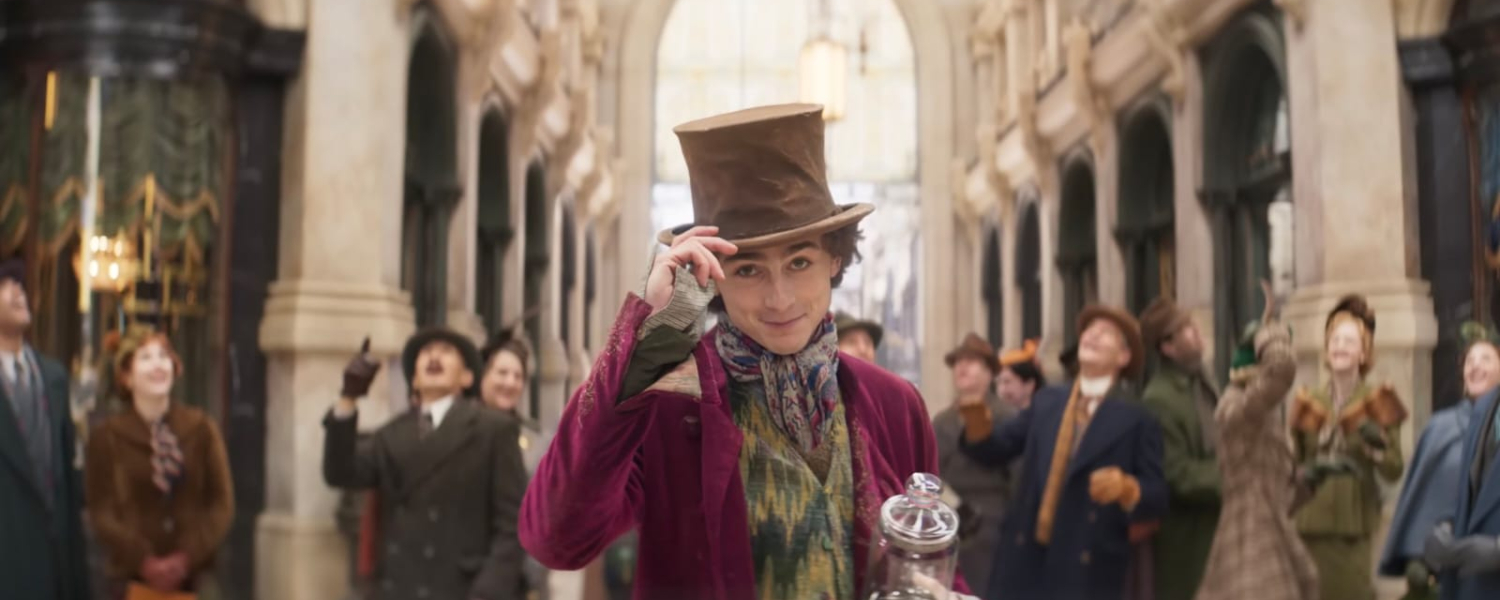 Tenemos el primer avance de Wonka protagonizada por Timotheé Chalamet